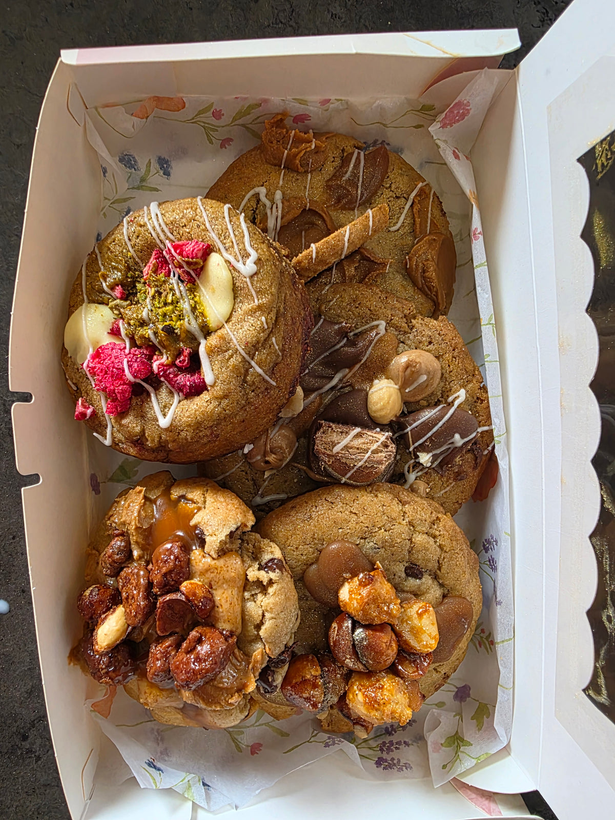 Box "Sweety Crush" 6 Cookies