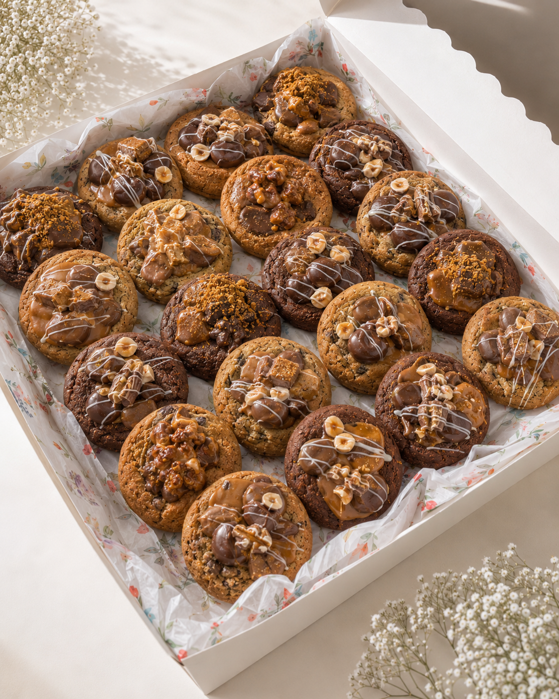 Box "Craquage Suprême" 24 Cookies