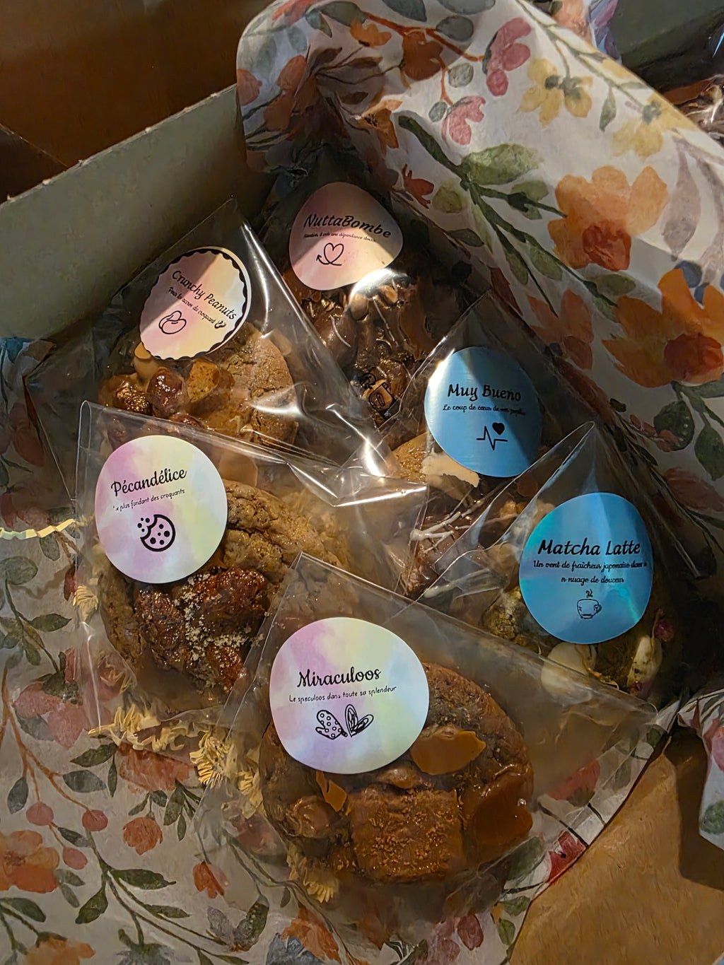 Box "Sweety Crush" 6 Cookies