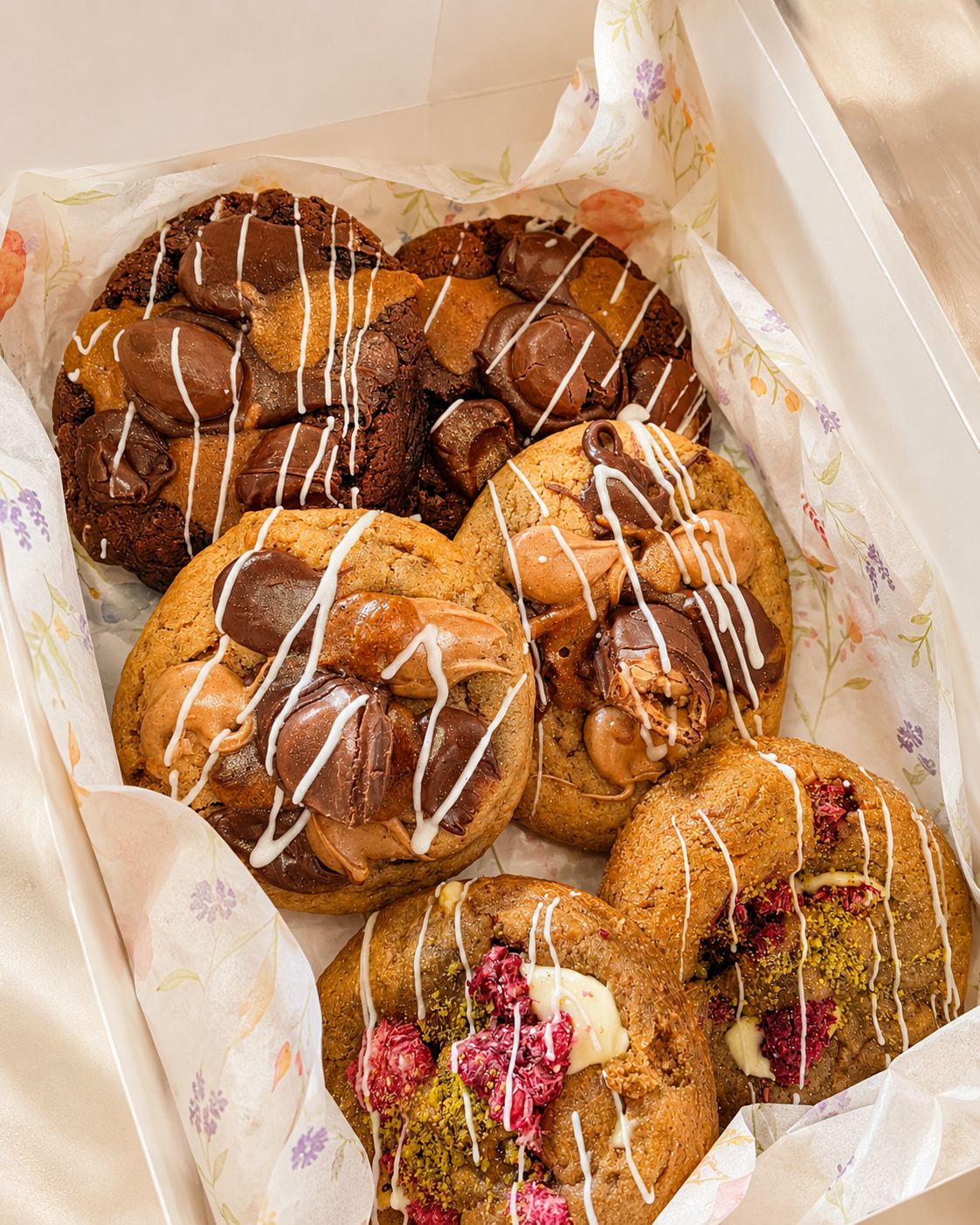 Box "Sweety Crush" 6 Cookies