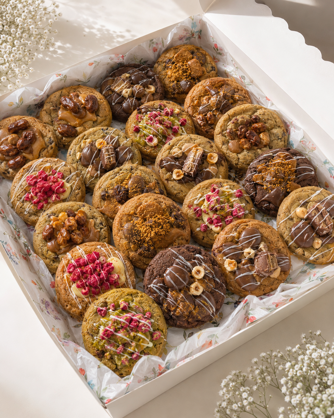 Box "Craquage Suprême" 24 Cookies